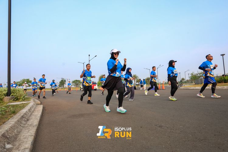 Race photo from ISOPlus Run 2024 Jakarta