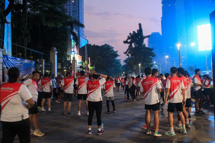 Race photo from Smartfren Run 2024 Vibes