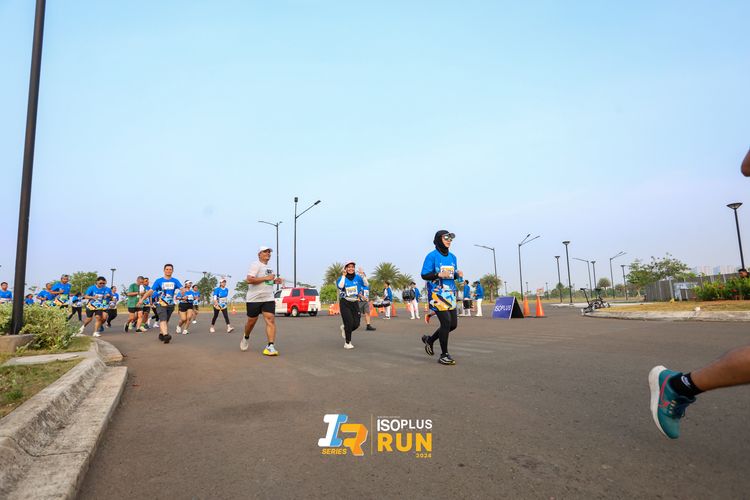 Race photo from ISOPlus Run 2024 Jakarta