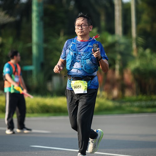 Race photo from BOGORUN 2026