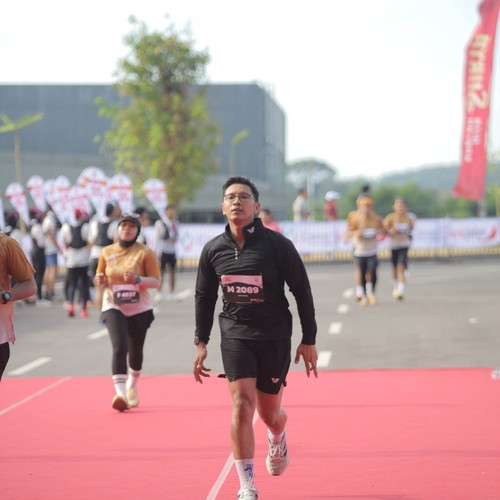 Race photo from KEDIRI HALF MARATHON 2026