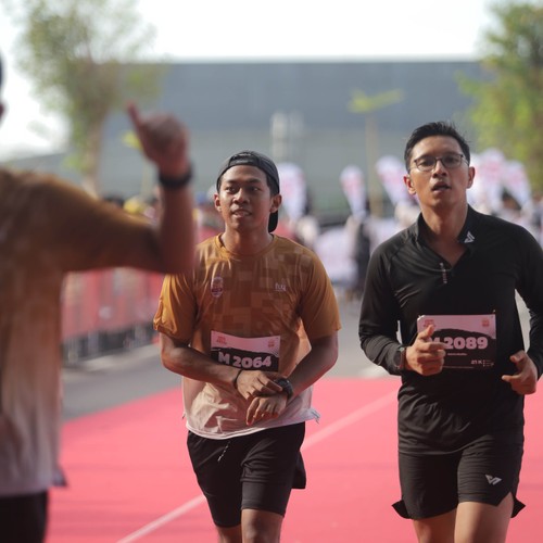 Race photo from KEDIRI HALF MARATHON 2026