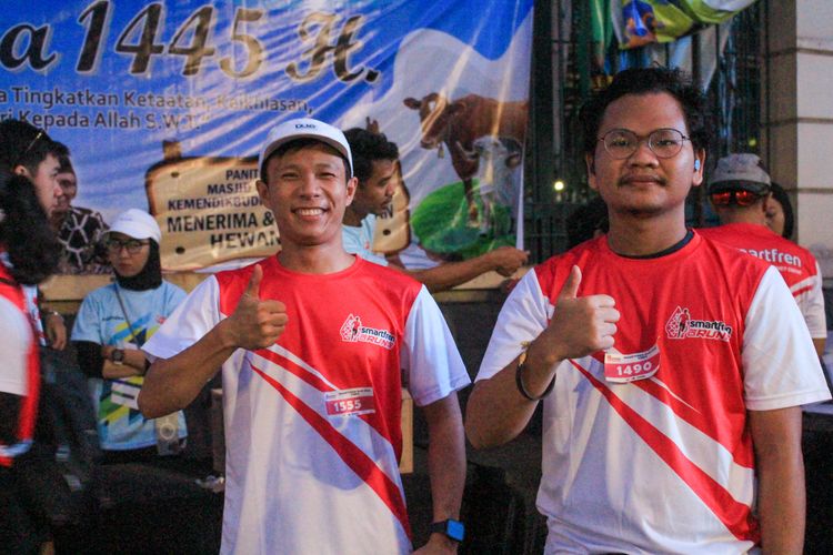 Race photo from Smartfren Run 2024 Vibes