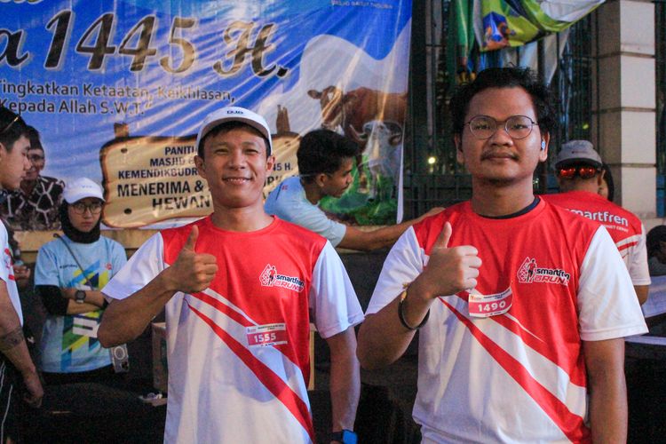 Race photo from Smartfren Run 2024 Vibes