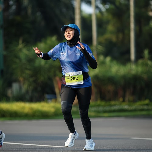 Race photo from BOGORUN 2026