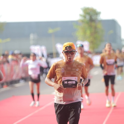 Race photo from KEDIRI HALF MARATHON 2026