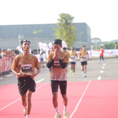 Race photo from KEDIRI HALF MARATHON 2026