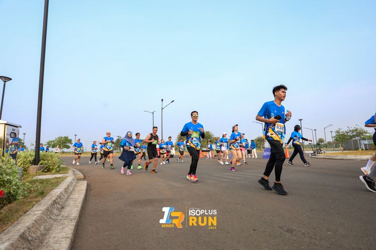 Race photo from ISOPlus Run 2024 Jakarta