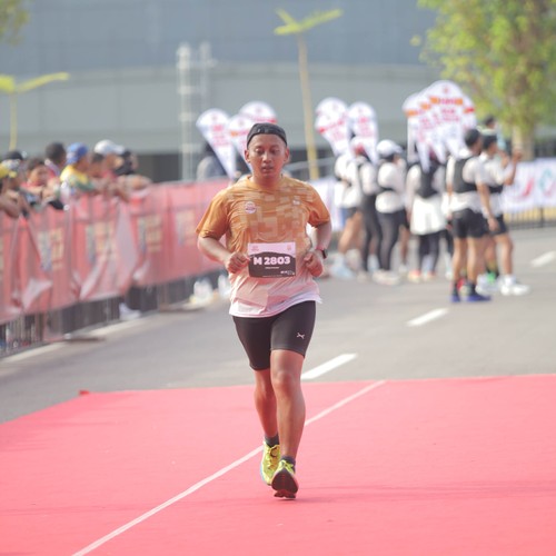 Race photo from KEDIRI HALF MARATHON 2026
