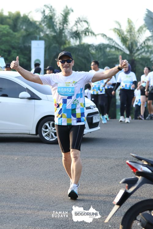 Race photo from Taman Budaya x BOGORUN 2025