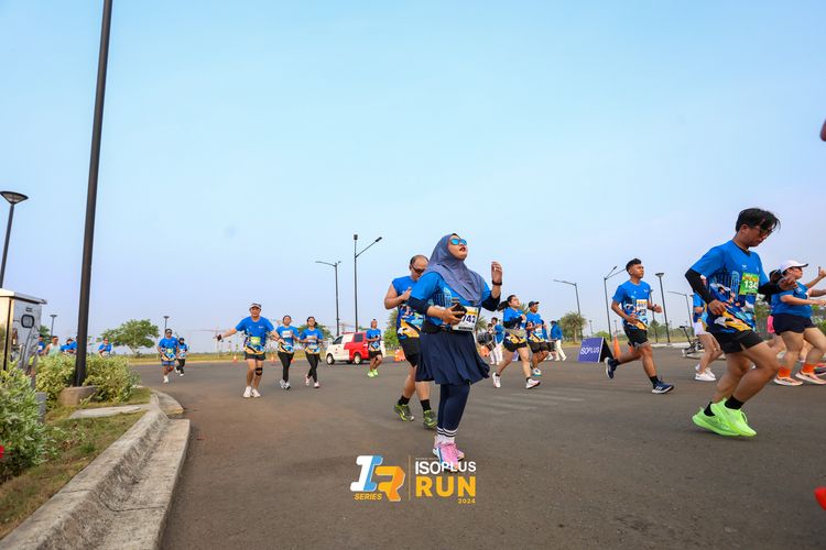 Race photo from ISOPlus Run 2024 Jakarta