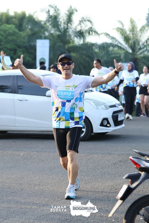 Race photo from Taman Budaya x BOGORUN 2025