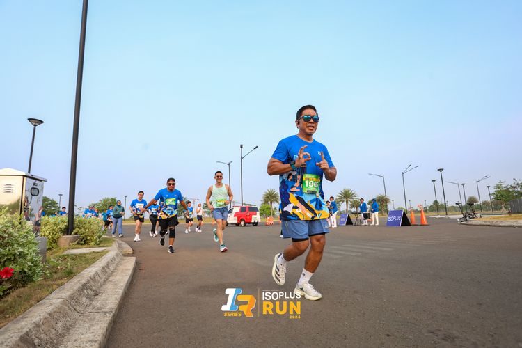 Race photo from ISOPlus Run 2024 Jakarta