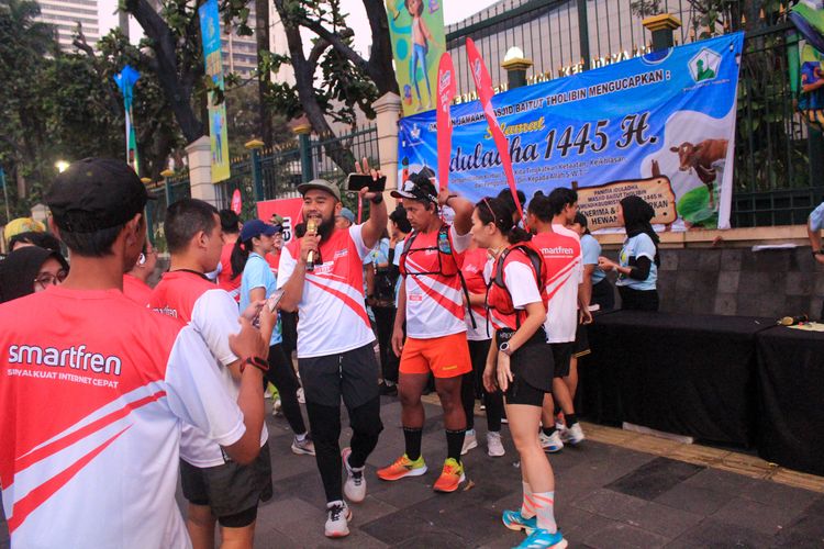 Race photo from Smartfren Run 2024 Vibes