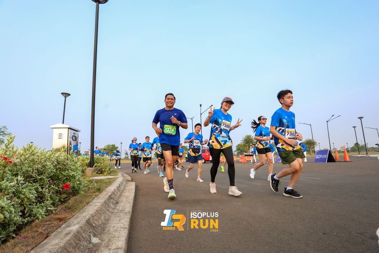 Race photo from ISOPlus Run 2024 Jakarta