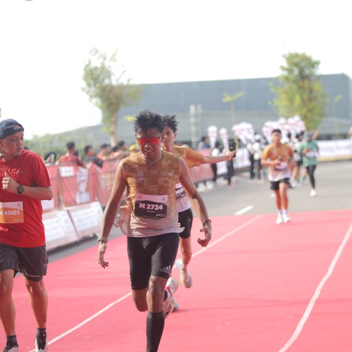 Race photo from KEDIRI HALF MARATHON 2026