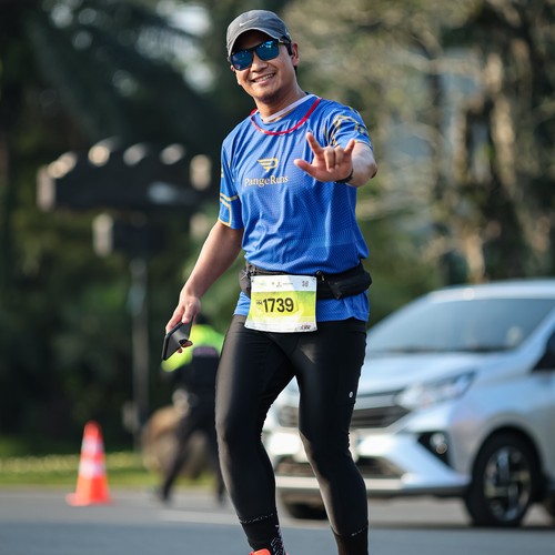 Race photo from BOGORUN 2026