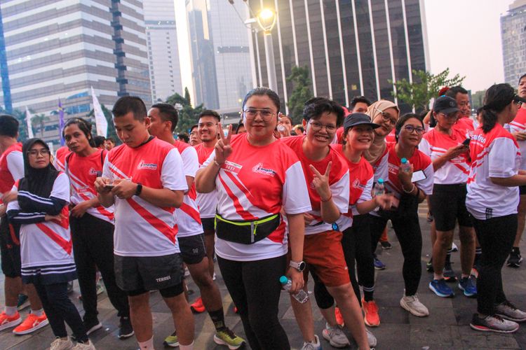Race photo from Smartfren Run 2024 Vibes