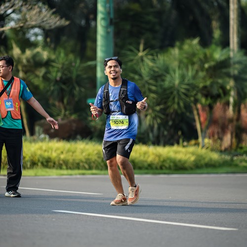 Race photo from BOGORUN 2026