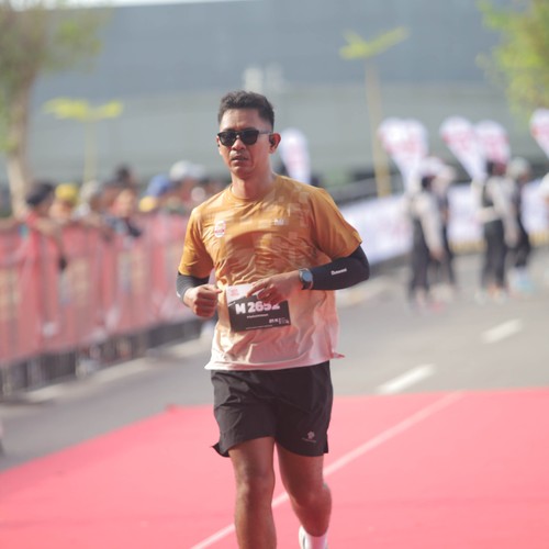 Race photo from KEDIRI HALF MARATHON 2026