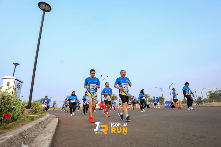 Race photo from ISOPlus Run 2024 Jakarta