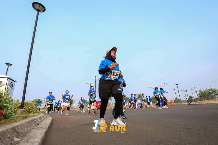 Race photo from ISOPlus Run 2024 Jakarta