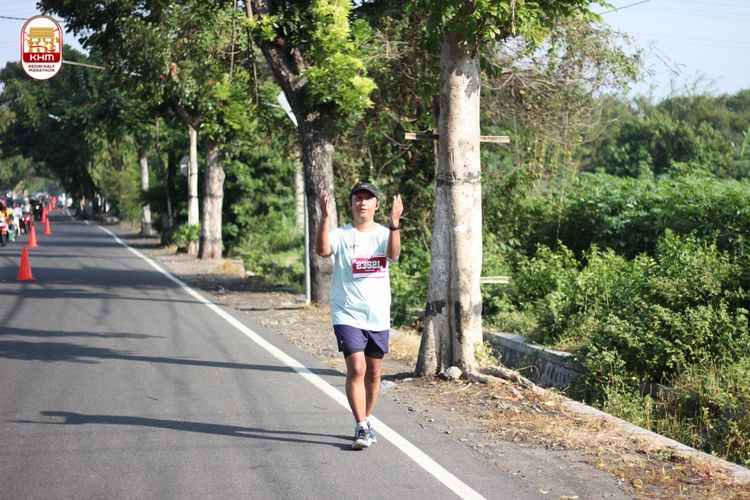 Race photo from Kediri Half Marathon 2024