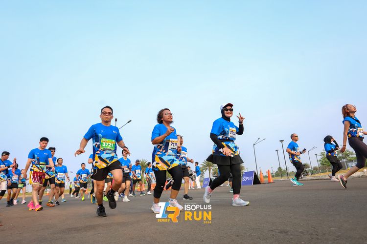 Race photo from ISOPlus Run 2024 Jakarta