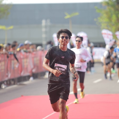 Race photo from KEDIRI HALF MARATHON 2026