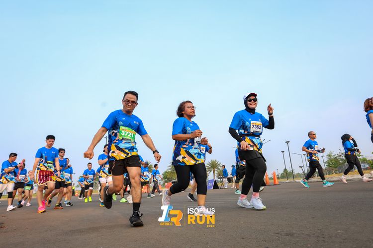 Race photo from ISOPlus Run 2024 Jakarta