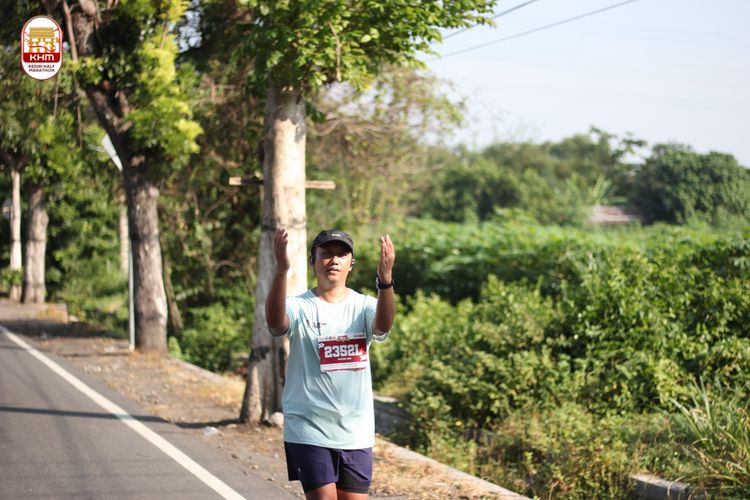 Race photo from Kediri Half Marathon 2024