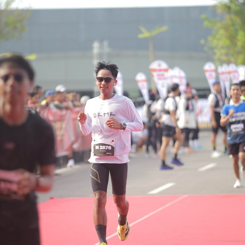 Race photo from KEDIRI HALF MARATHON 2026