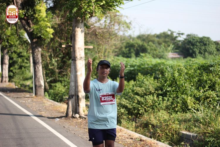 Race photo from Kediri Half Marathon 2024