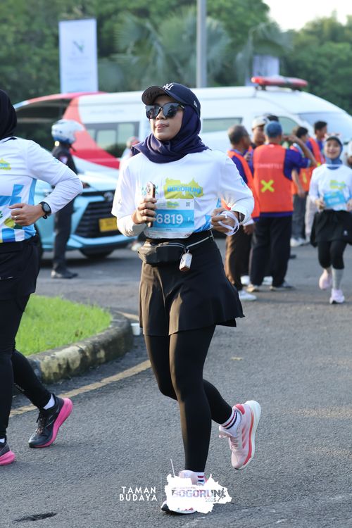 Race photo from Taman Budaya x BOGORUN 2025