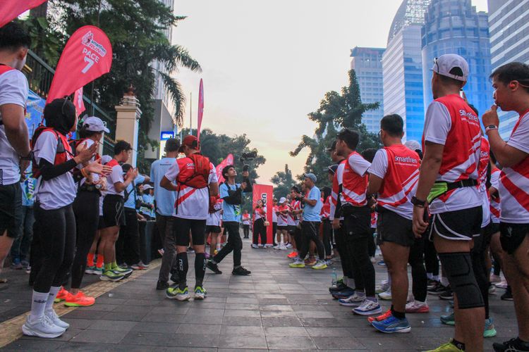 Race photo from Smartfren Run 2024 Vibes
