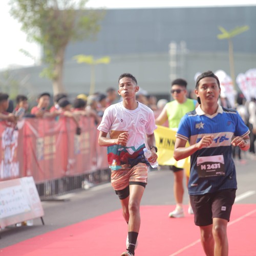Race photo from KEDIRI HALF MARATHON 2026