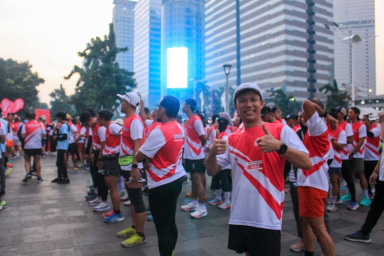 Race photo from Smartfren Run 2024 Vibes