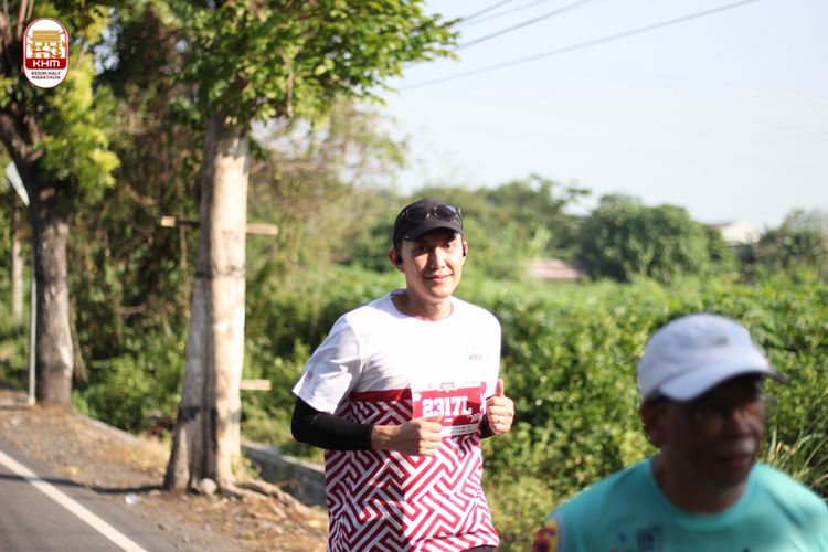 Race photo from Kediri Half Marathon 2024