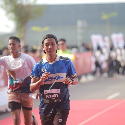 Race photo from KEDIRI HALF MARATHON 2026