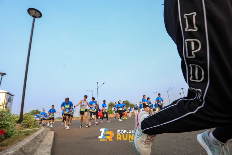 Race photo from ISOPlus Run 2024 Jakarta