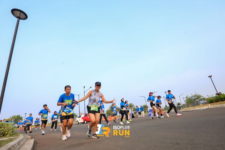 Race photo from ISOPlus Run 2024 Jakarta