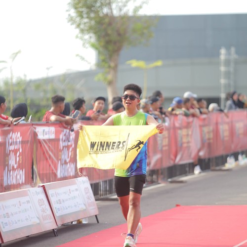 Race photo from KEDIRI HALF MARATHON 2026