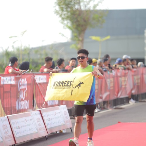 Race photo from KEDIRI HALF MARATHON 2026
