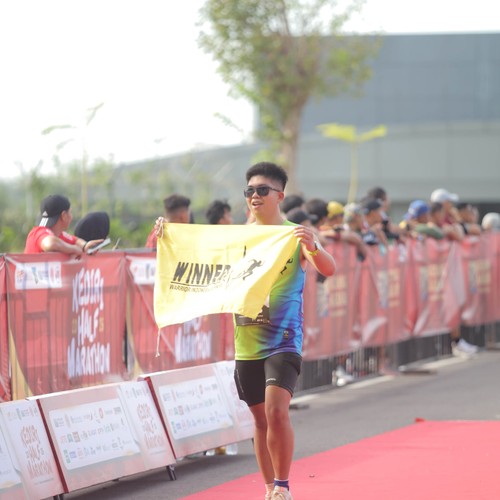 Race photo from KEDIRI HALF MARATHON 2026