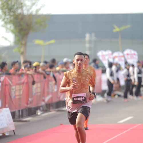 Race photo from KEDIRI HALF MARATHON 2026