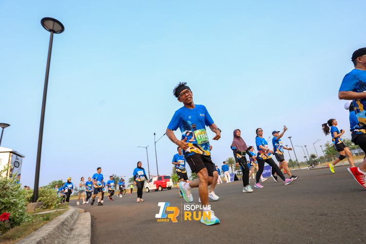 Race photo from ISOPlus Run 2024 Jakarta