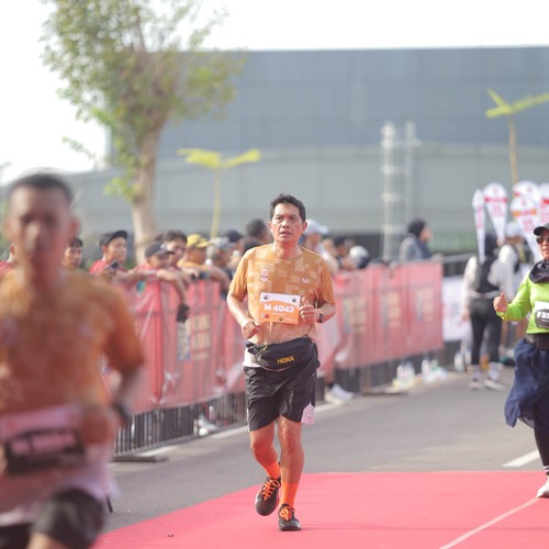 Race photo from KEDIRI HALF MARATHON 2026