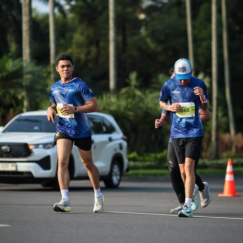 Race photo from BOGORUN 2026