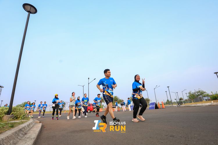 Race photo from ISOPlus Run 2024 Jakarta