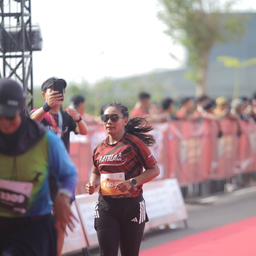 Race photo from KEDIRI HALF MARATHON 2026